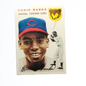 1994 Topps Baseball Archives 1954 Series Earnie Banks Collectors Trading Card
